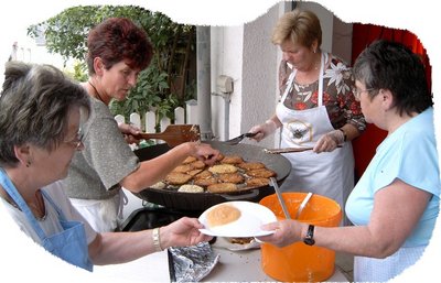 schmackhaftes Essen wird serviert